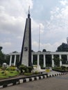 The Kujang MonumentÃÂ is an iconÃÂ of the city of BogorÃÂ 